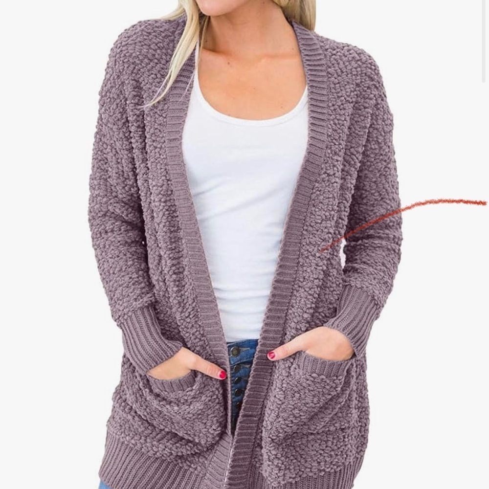 Soft summer cardigan sweater